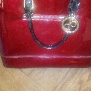 A DORCIA PURSE MAROON COLOR